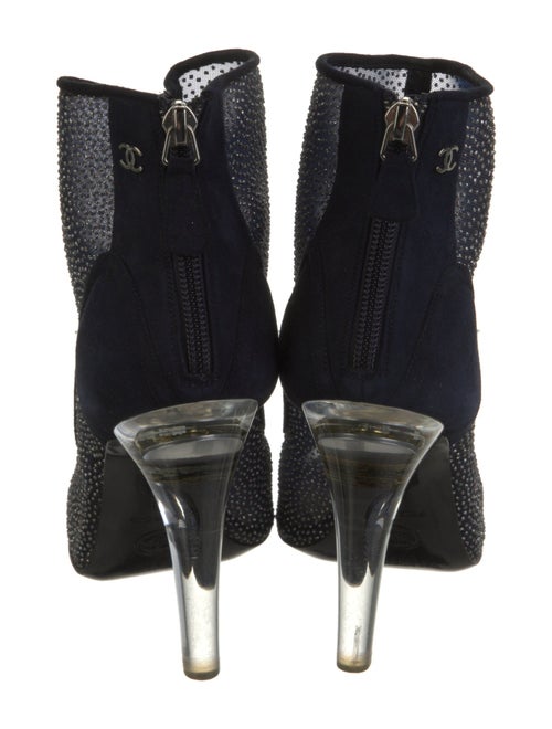 Chanel 2011 Interlocking CC Logo Boots