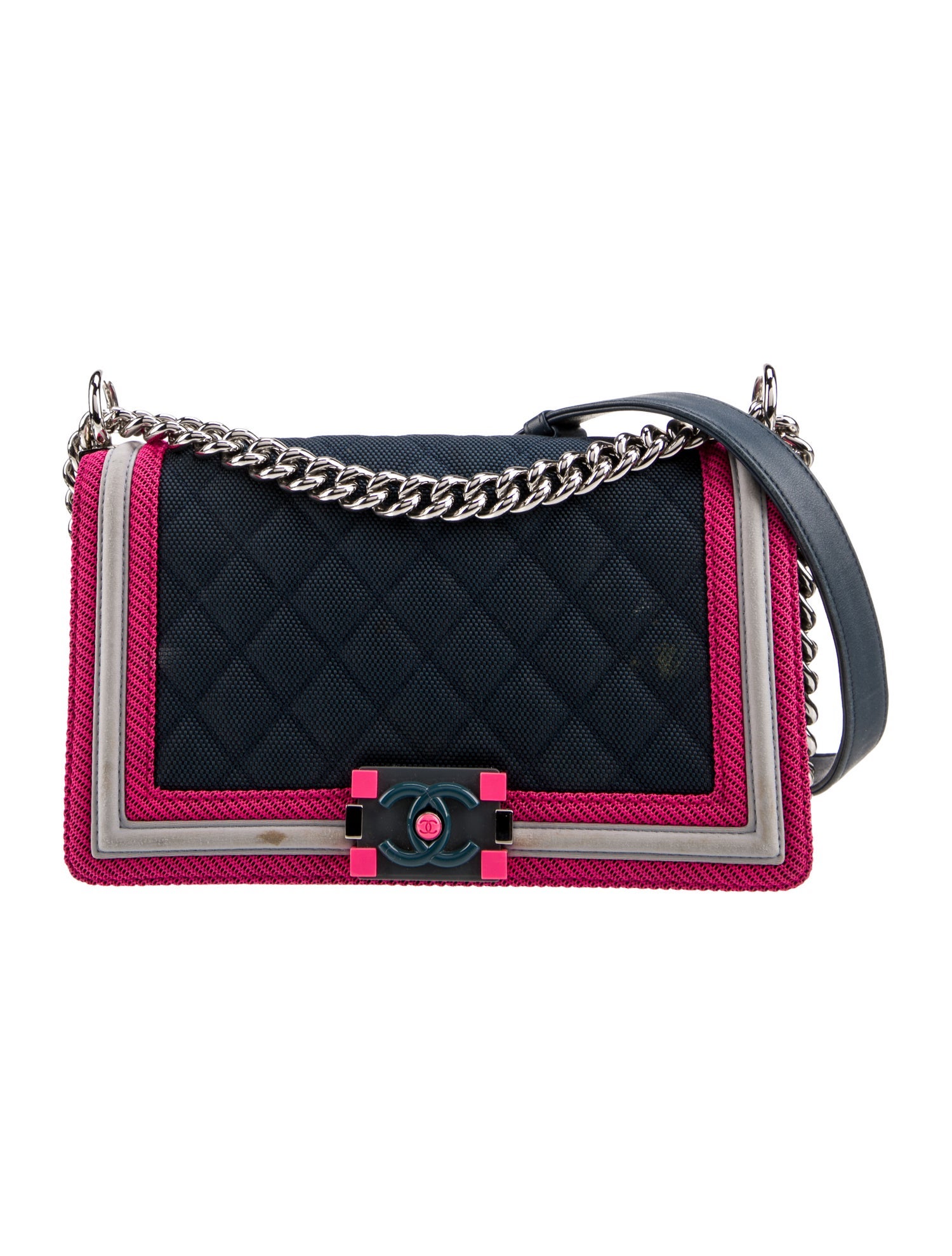 Chanel Medium Fluo Boy Bag