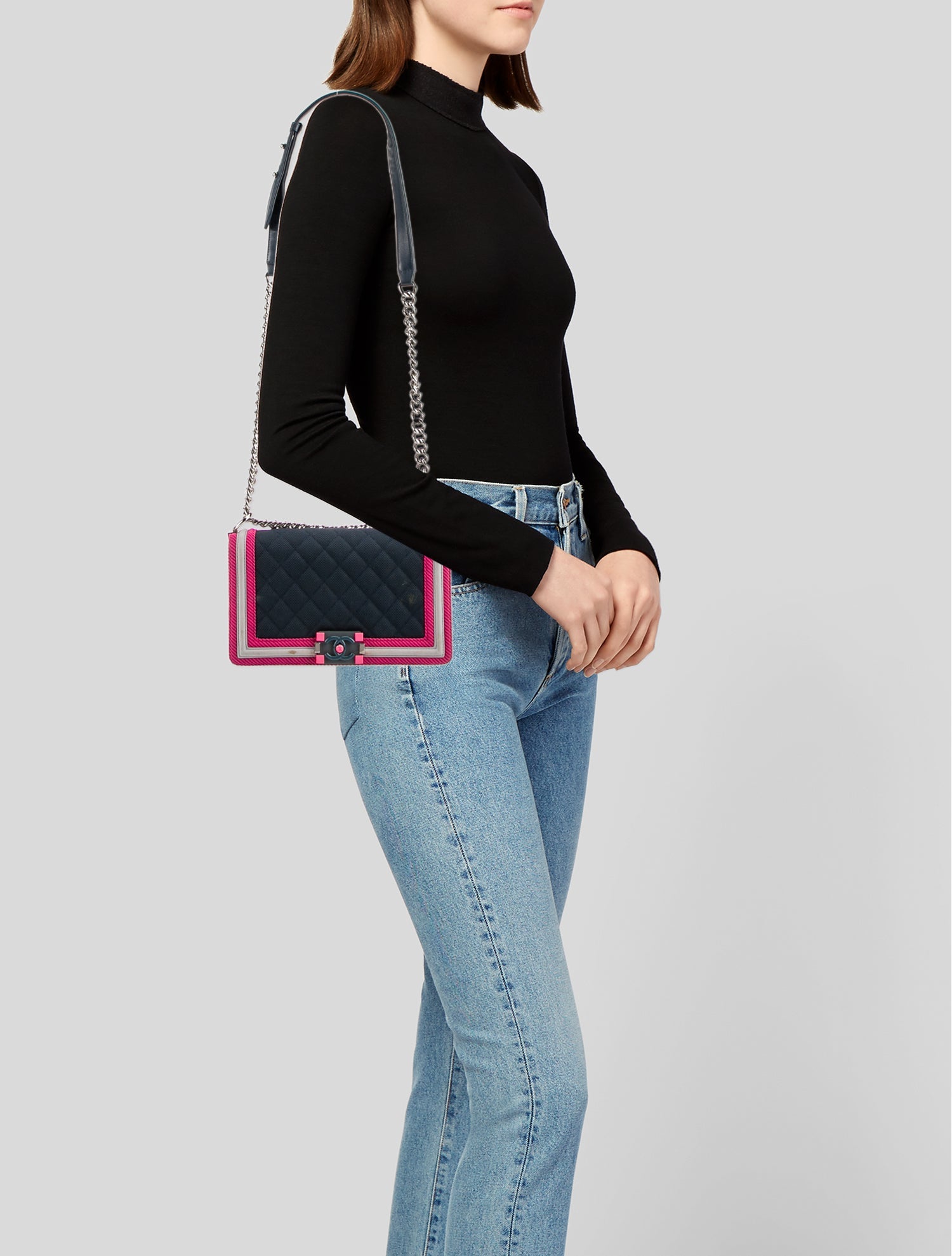 Chanel Medium Fluo Boy Bag