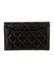 Chanel 2021-2022 Interlocking CC Logo Compact Wallet