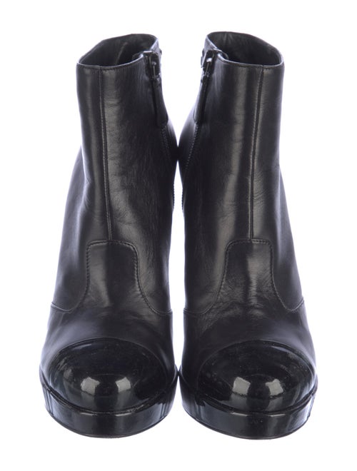 Chanel 2011 Interlocking CC Logo Boots