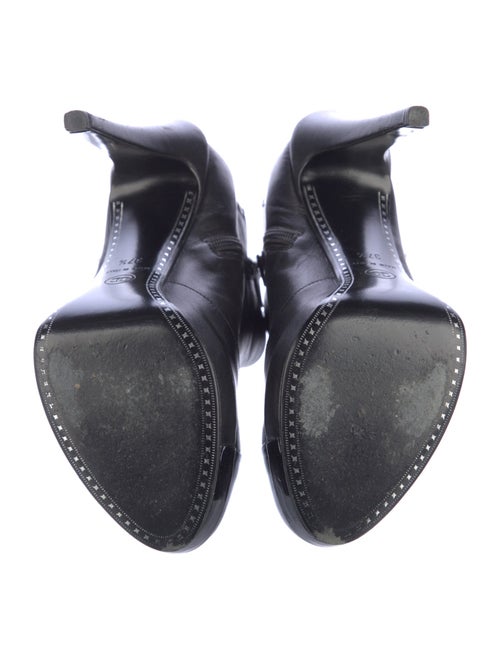 Chanel 2011 Interlocking CC Logo Boots