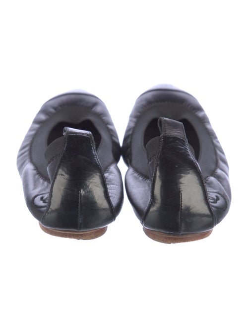 Chanel Interlocking CC Logo Lambskin Ballet Flats