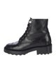 Chanel 2021 Interlocking CC Logo Combat Boots