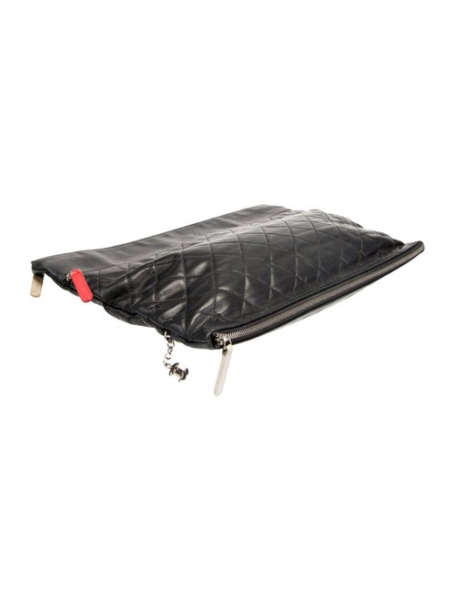 Chanel Quilted Zip O-Case