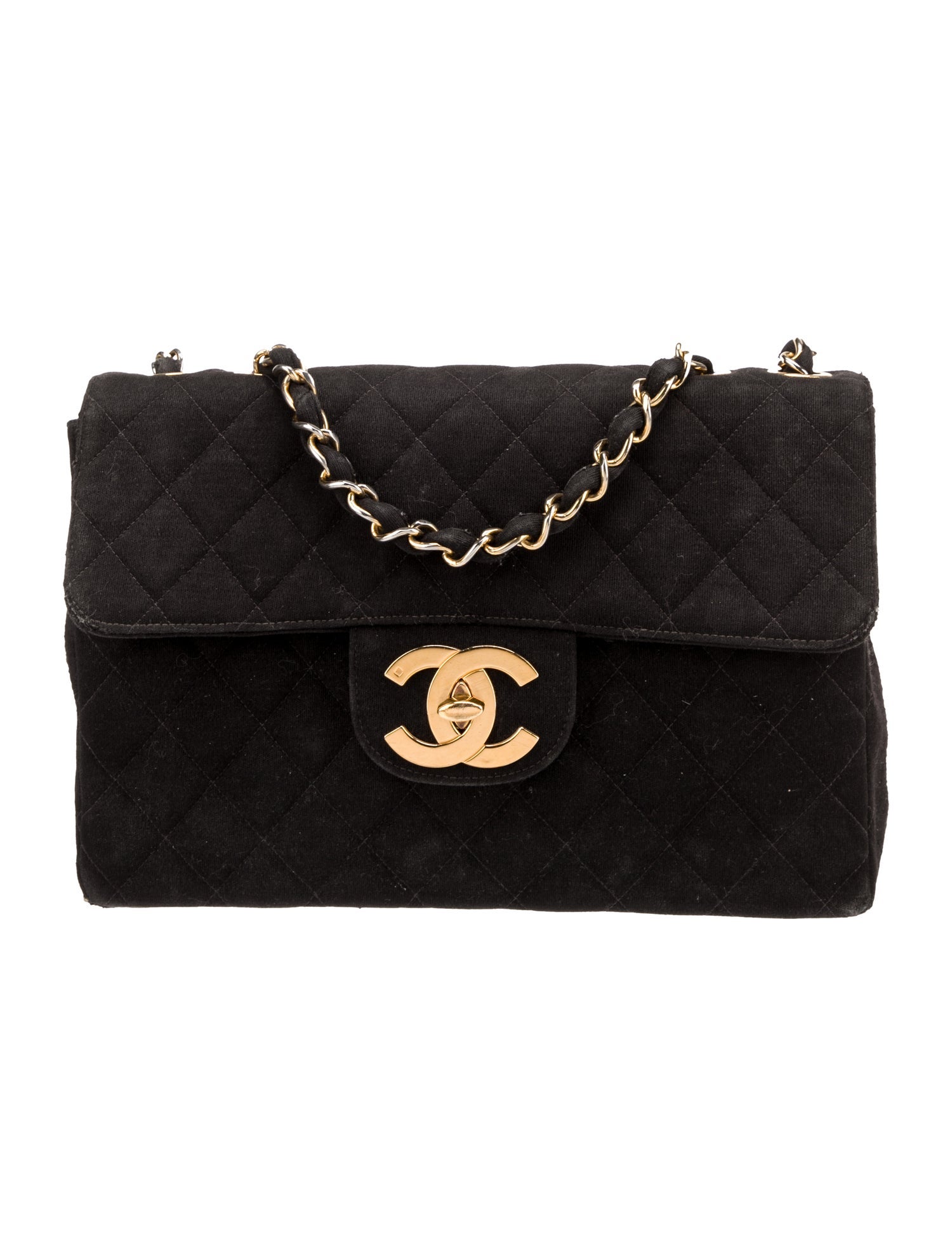 Chanel Classic Jersey Jumbo XL Maxi Flap Bag