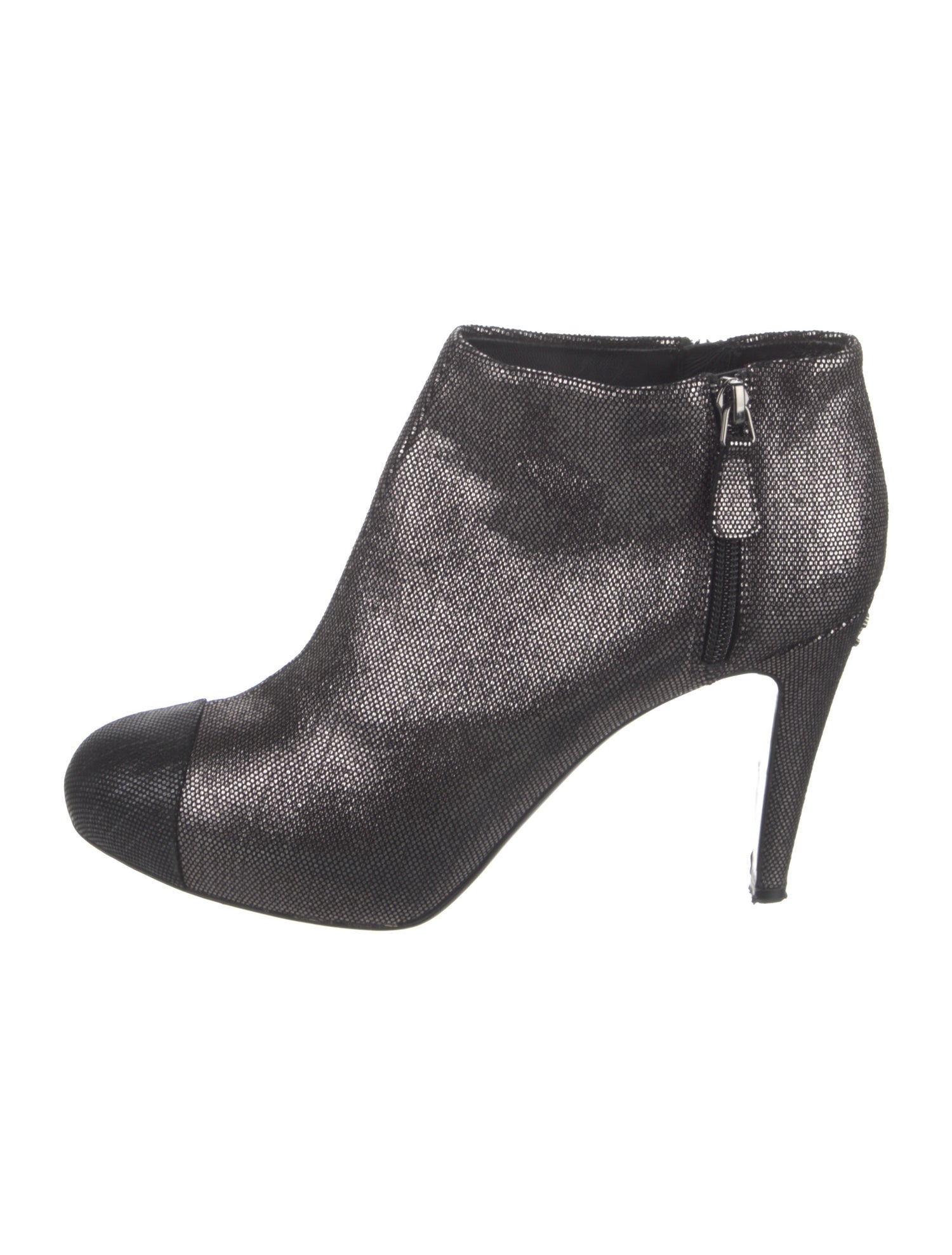 Chanel 2012 Interlocking CC Logo Boots