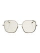 Chanel Interlocking CC Logo Oversize Sunglasses