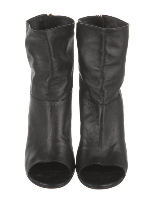 Chanel 2014 Interlocking CC Logo Boots