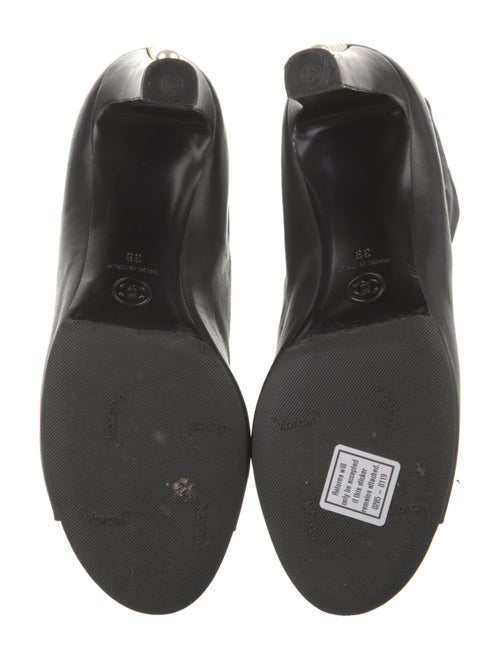 Chanel 2014 Interlocking CC Logo Boots