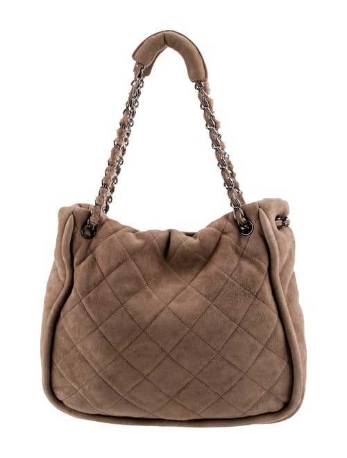 Chanel Shearling Mademoiselle Tote