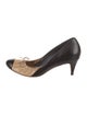 Chanel 2008 Interlocking CC Logo Pumps