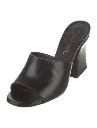 Chanel 2024 Leather Slides