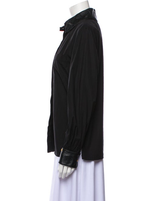 Chanel 2019 Long Sleeve Button-Up Top