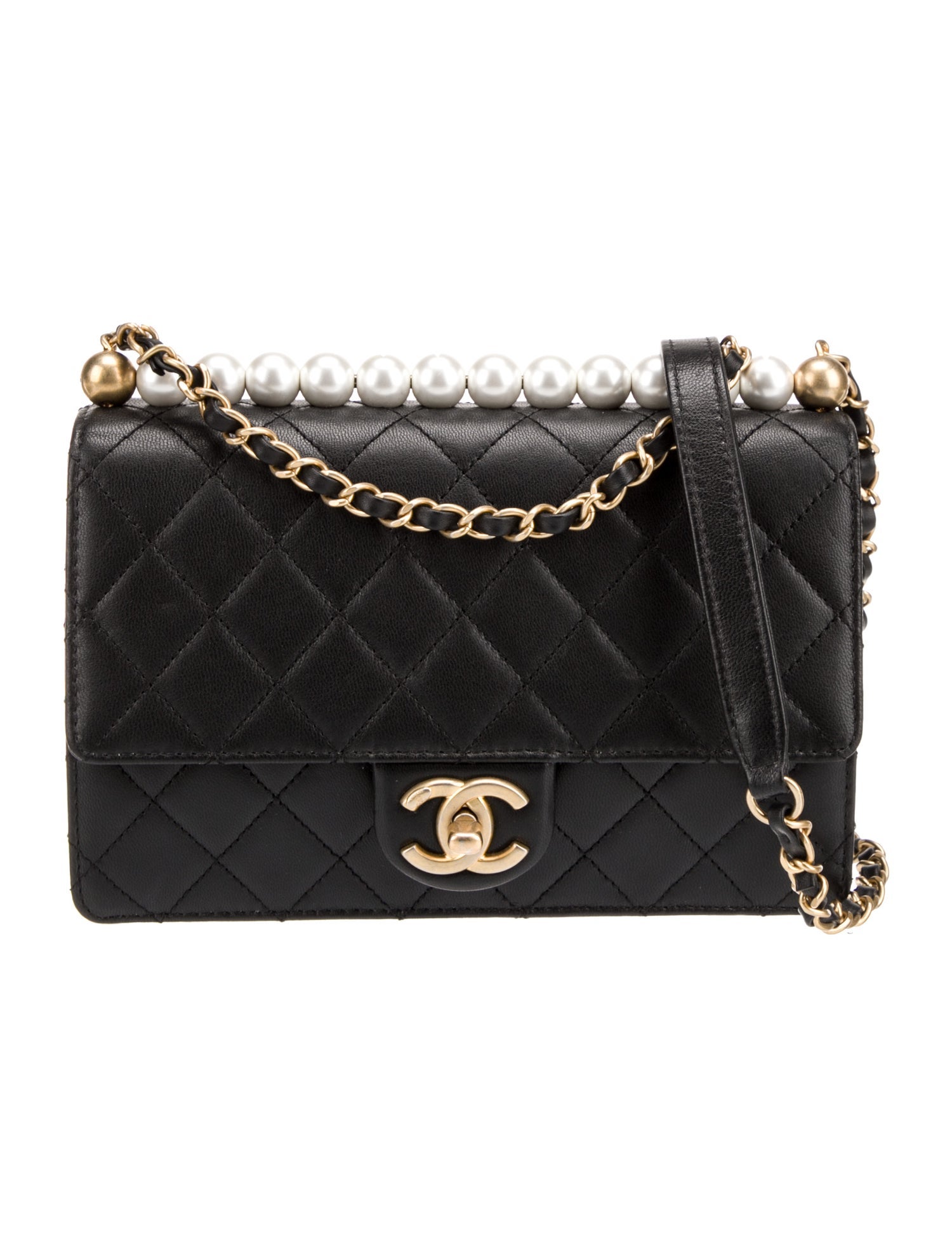 Chanel Medium Chic Pearls Flap Bag
