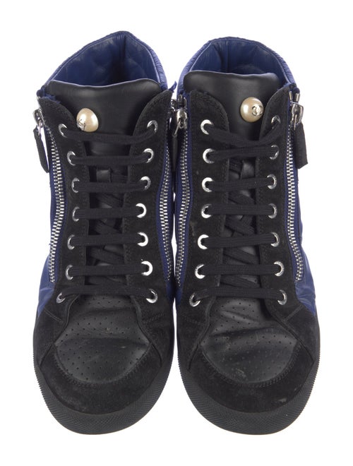 Chanel 2014 Interlocking CC Logo Sneakers