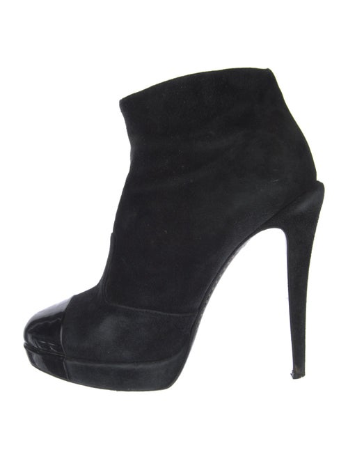 Chanel 2011 Interlocking CC Logo Boots