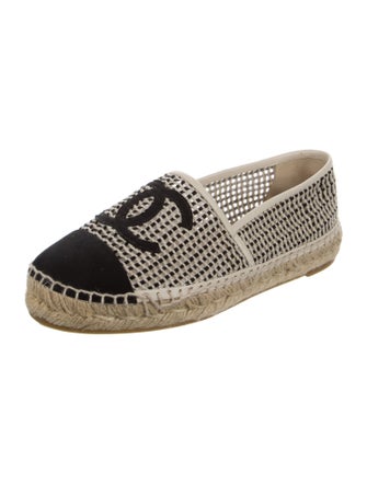 Chanel 2021 Interlocking CC Logo Espadrilles