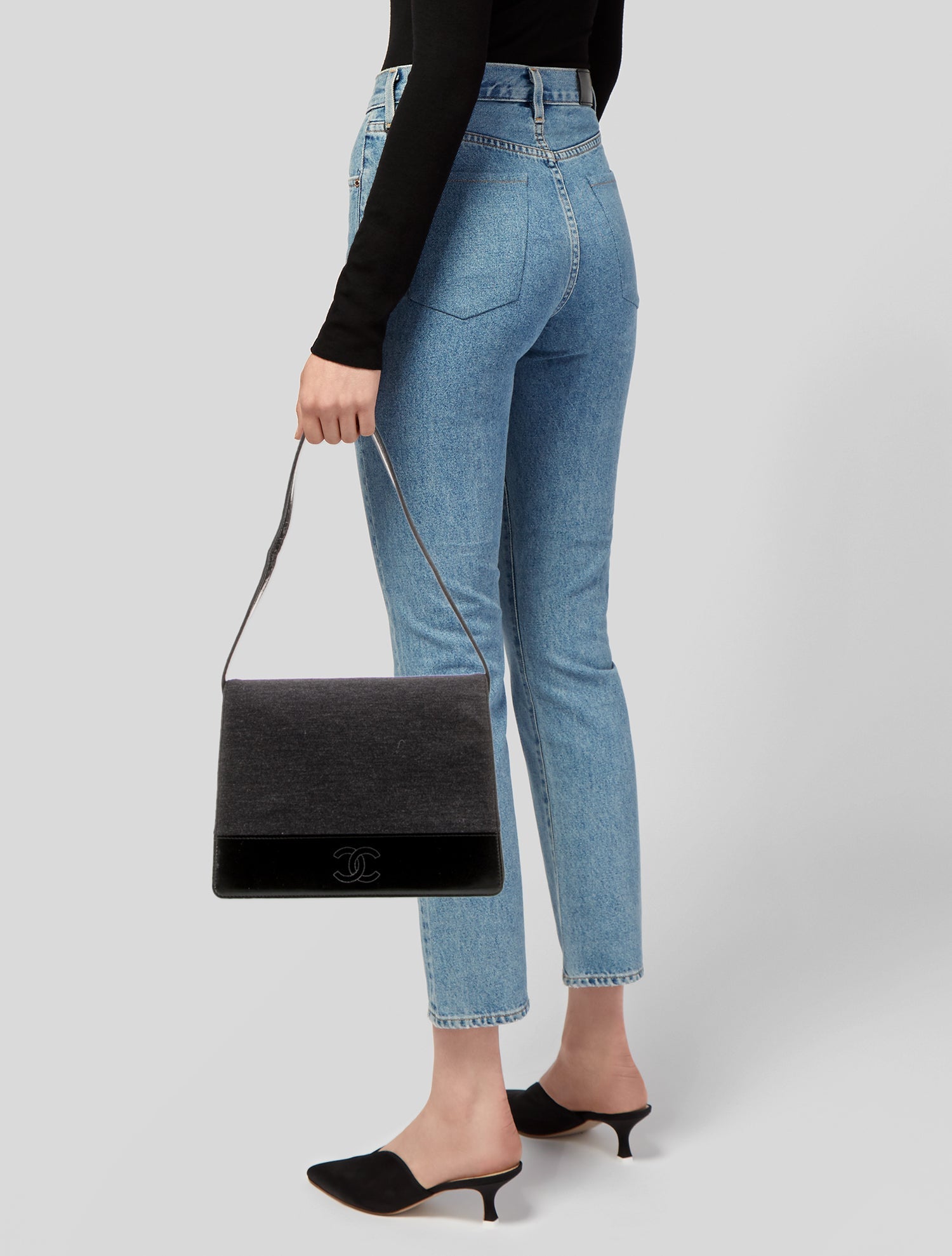 Chanel Jersey CC Flap Bag