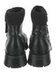 Chanel 2023 Interlocking CC Logo Combat Boots
