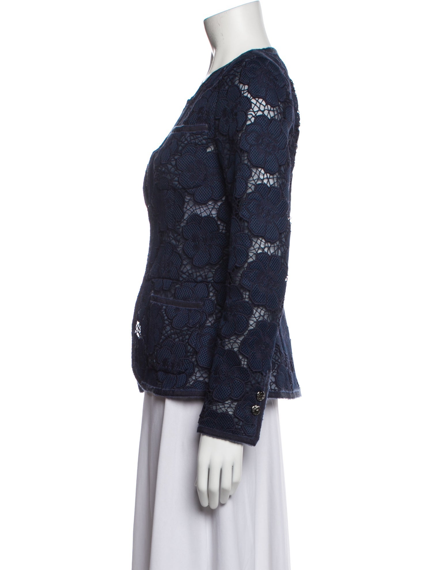 Chanel 2016 Tweed Pattern Evening Jacket