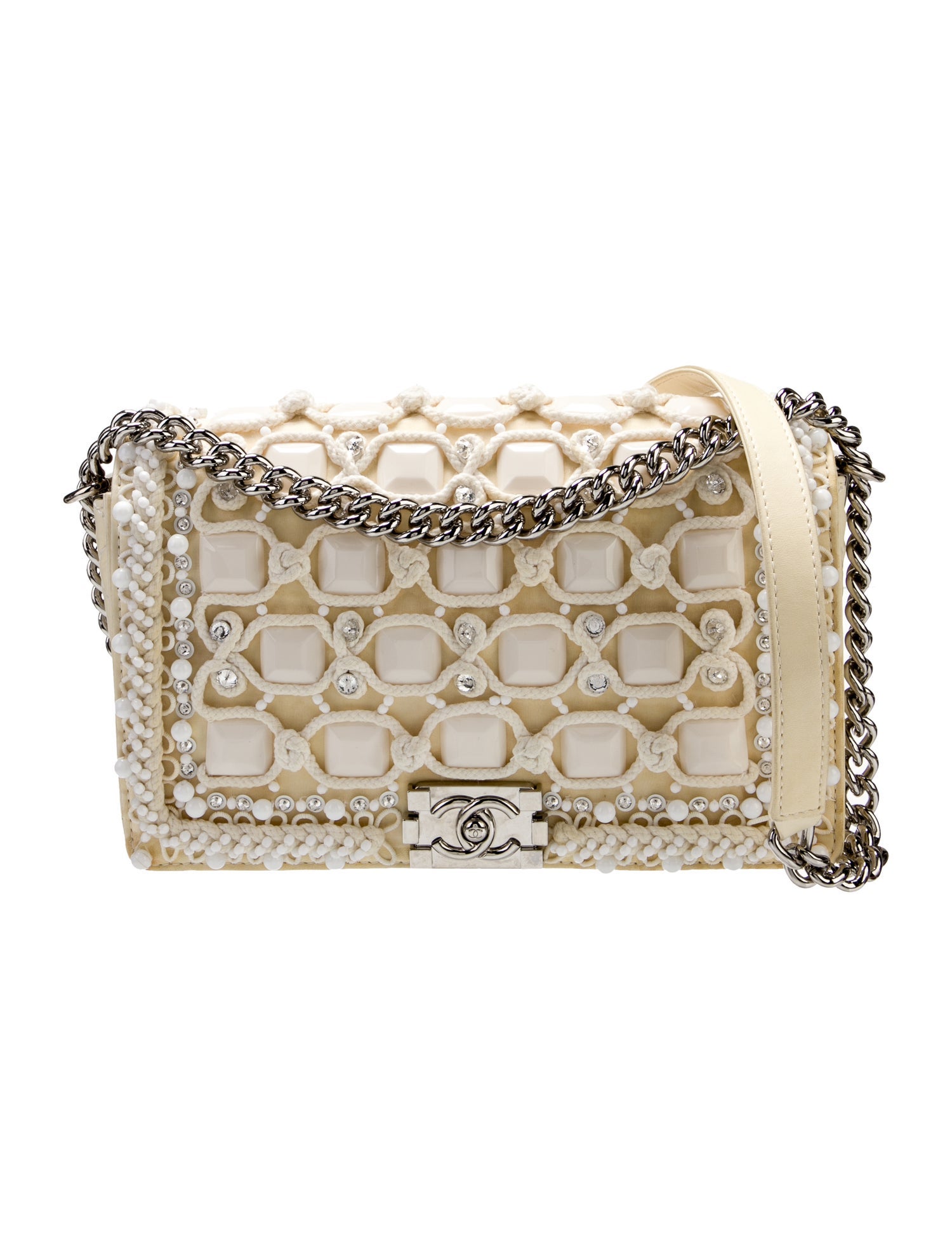Chanel Large Embellished Boy Bag