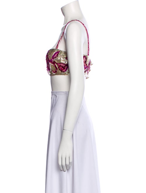 Chanel 2021 Silk Crop Top