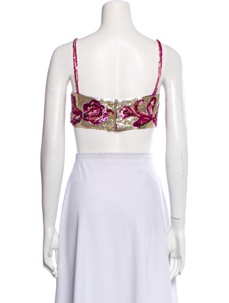 Chanel 2021 Silk Crop Top