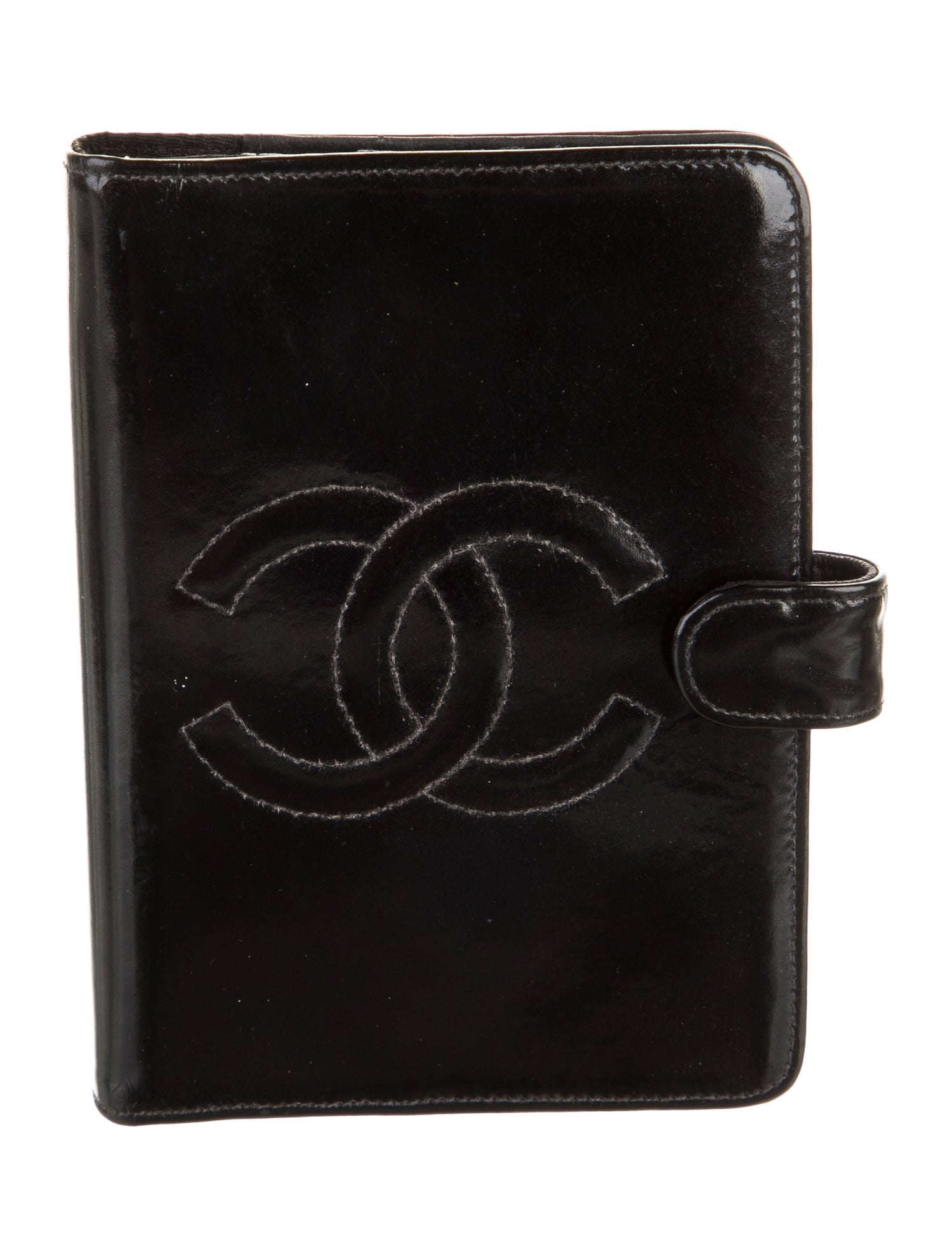 Chanel Vintage CC Leather Agenda Cover