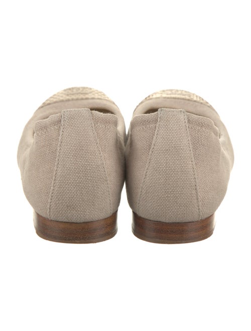 Chanel 2015 Interlocking CC Logo Ballet Flats