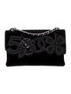 Chanel Velvet No. 5 Camellia Flap Bag