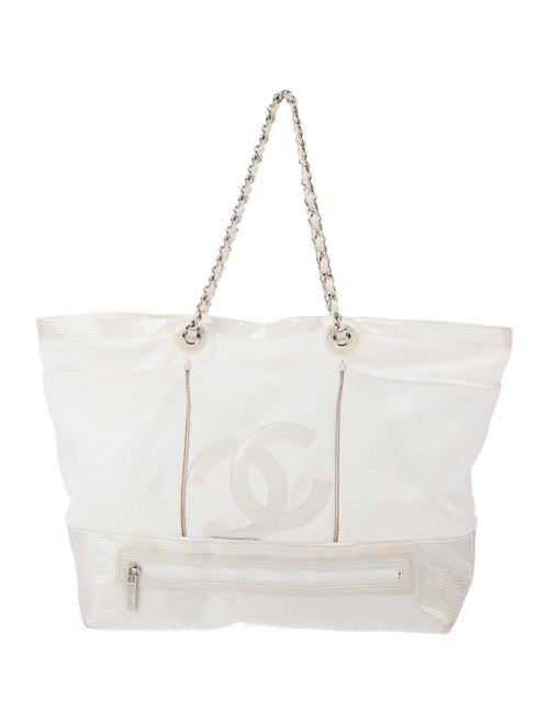 Chanel Maxi Terry Cloth Tote