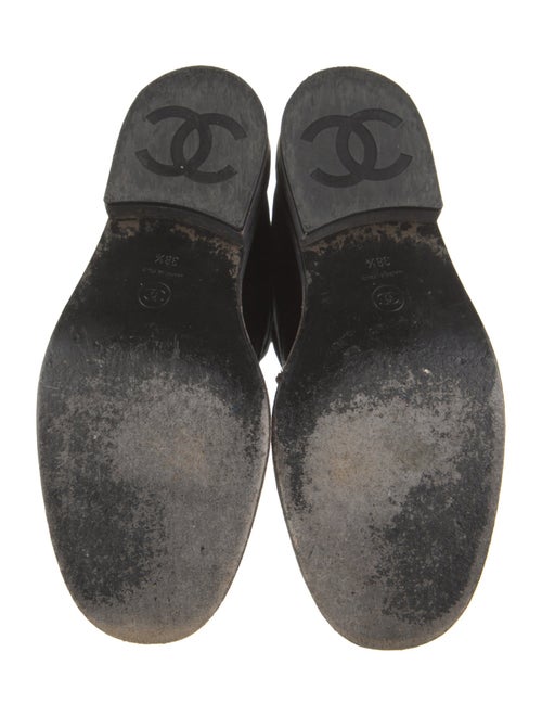 Chanel 2019 Interlocking CC Logo Combat Boots