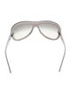 Chanel Interlocking CC Logo Shield Sunglasses
