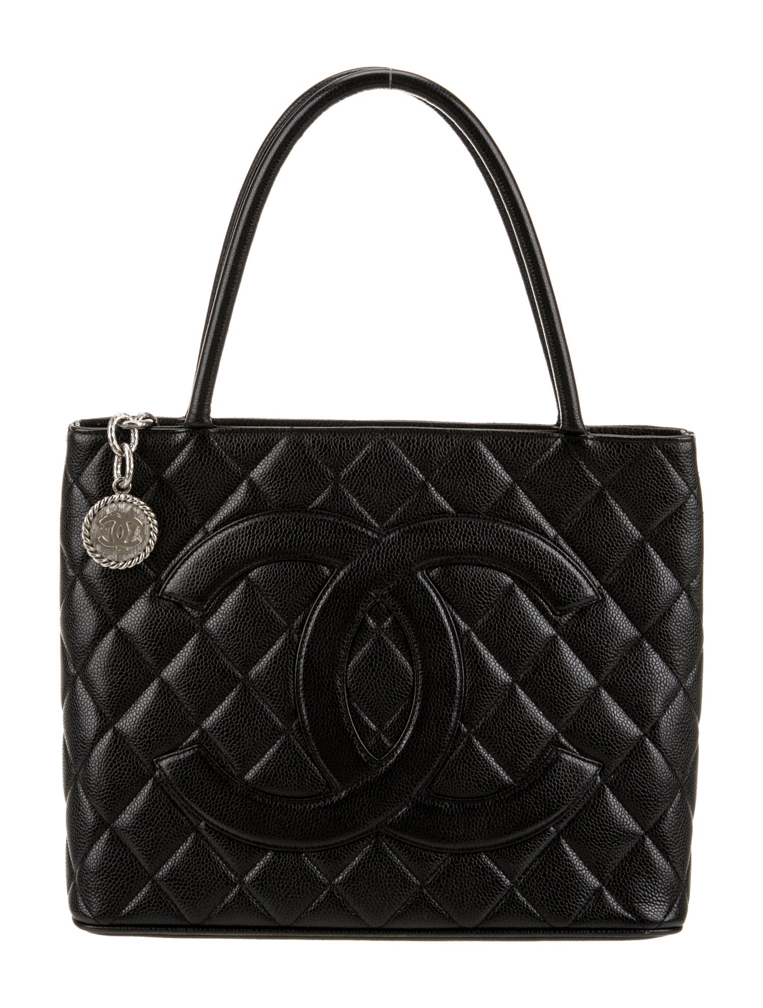 Chanel Caviar Medallion Tote