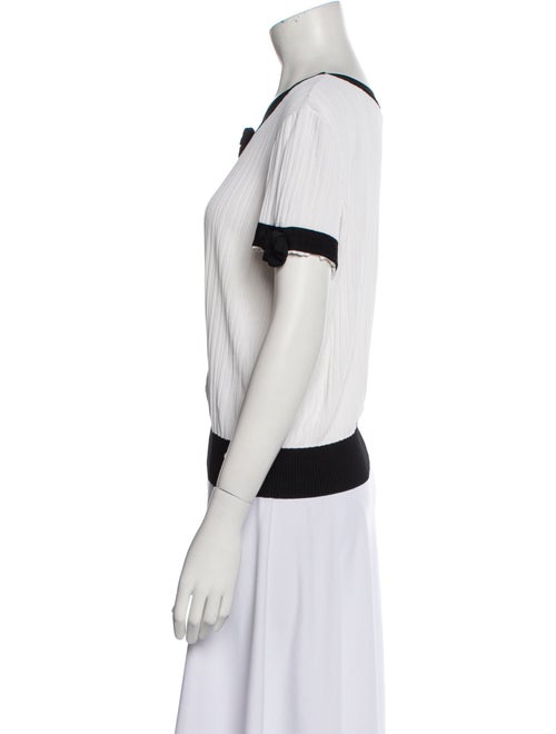 Chanel 2014 Colorblock Pattern Sweater