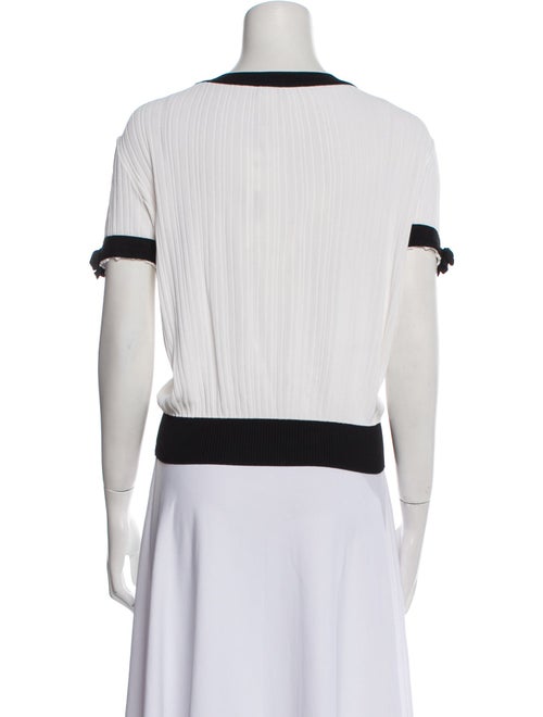 Chanel 2014 Colorblock Pattern Sweater