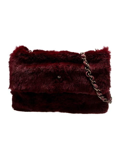 Chanel Orylag Fur Flap Bag