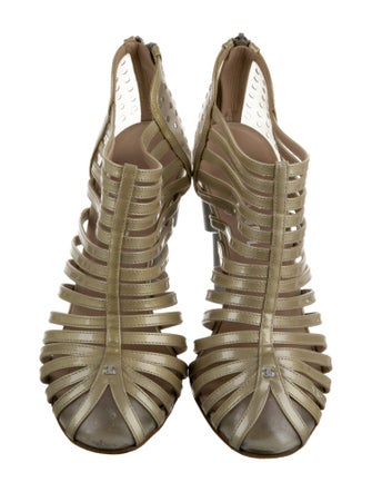 Chanel 2009 Interlocking CC Logo Boots