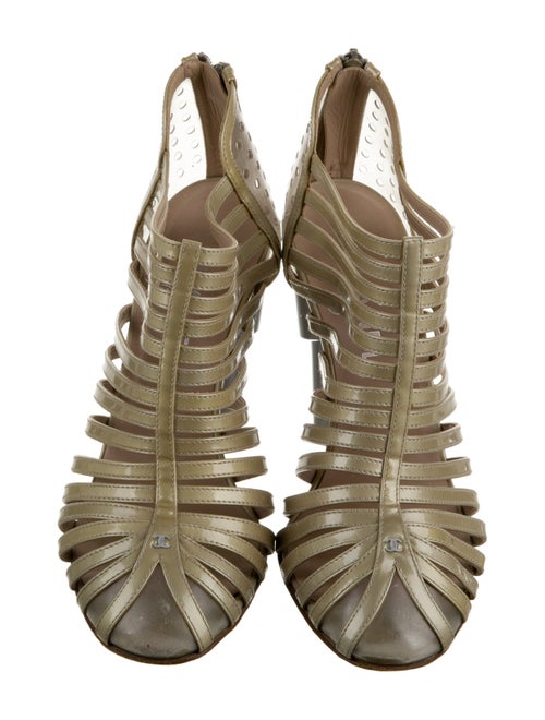 Chanel 2009 Interlocking CC Logo Boots