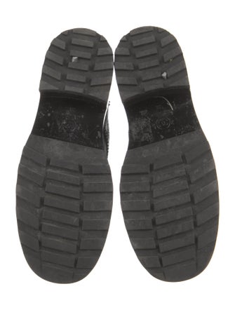 Chanel 2019 Interlocking CC Logo Combat Boots