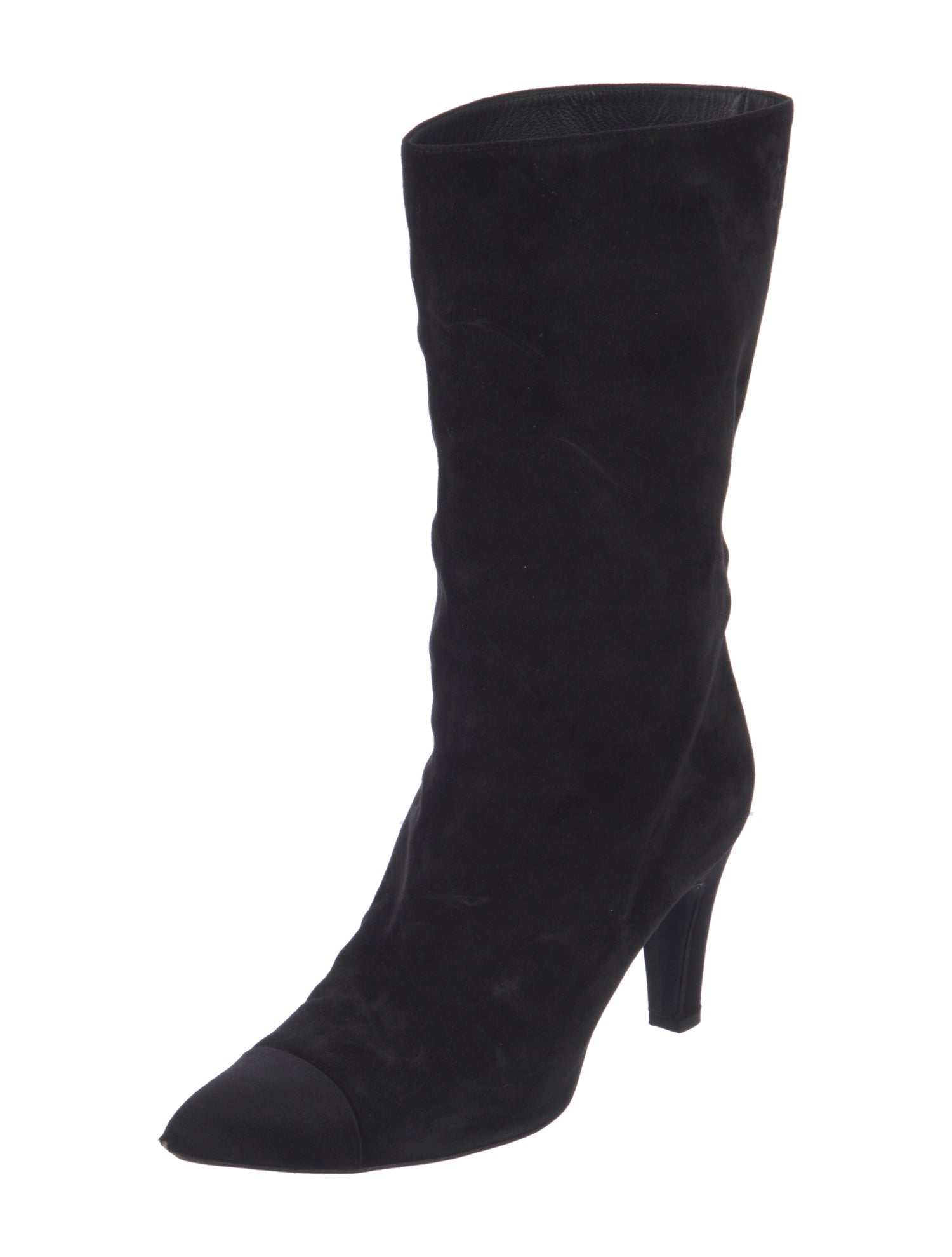 Chanel 2017 Interlocking CC Logo Boots