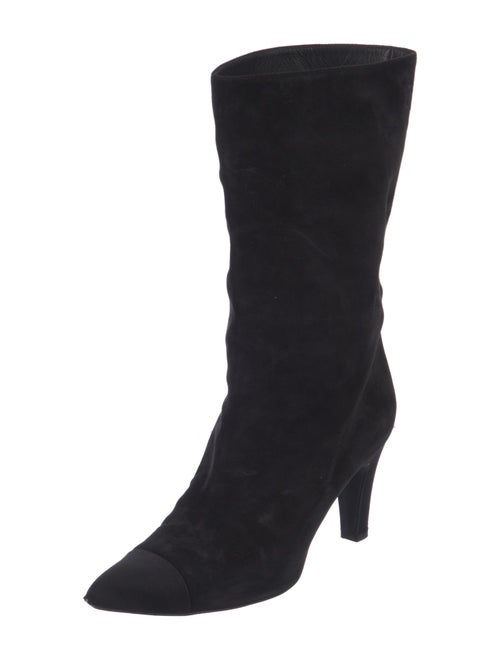 Chanel 2017 Interlocking CC Logo Boots