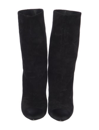 Chanel 2017 Interlocking CC Logo Boots