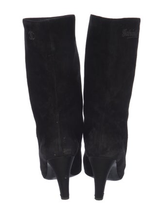 Chanel 2017 Interlocking CC Logo Boots