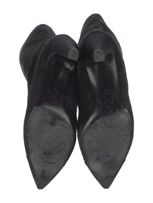 Chanel 2017 Interlocking CC Logo Boots