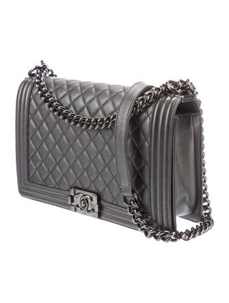 Chanel Large So Black Boy Bag