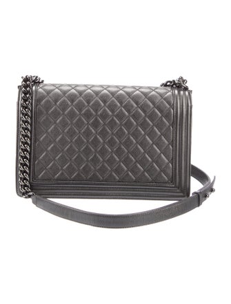 Chanel Large So Black Boy Bag