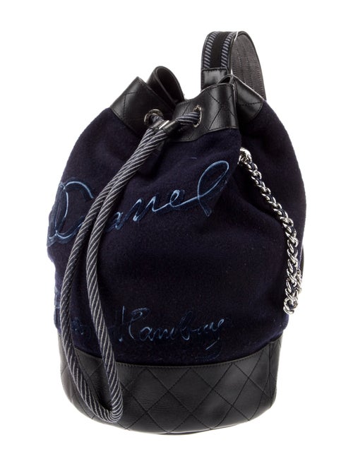 Chanel Paris-Hamburg Drawstring Backpack