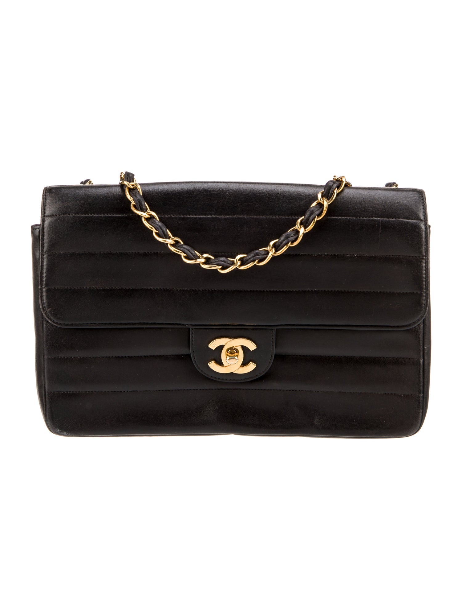 Chanel Horizontal Quilt Flap Bag